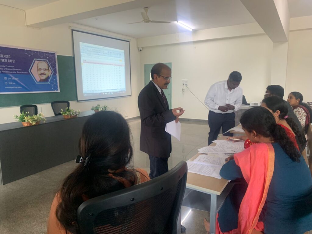 Development Program on Program and Course ILOs by International Trained Consultant