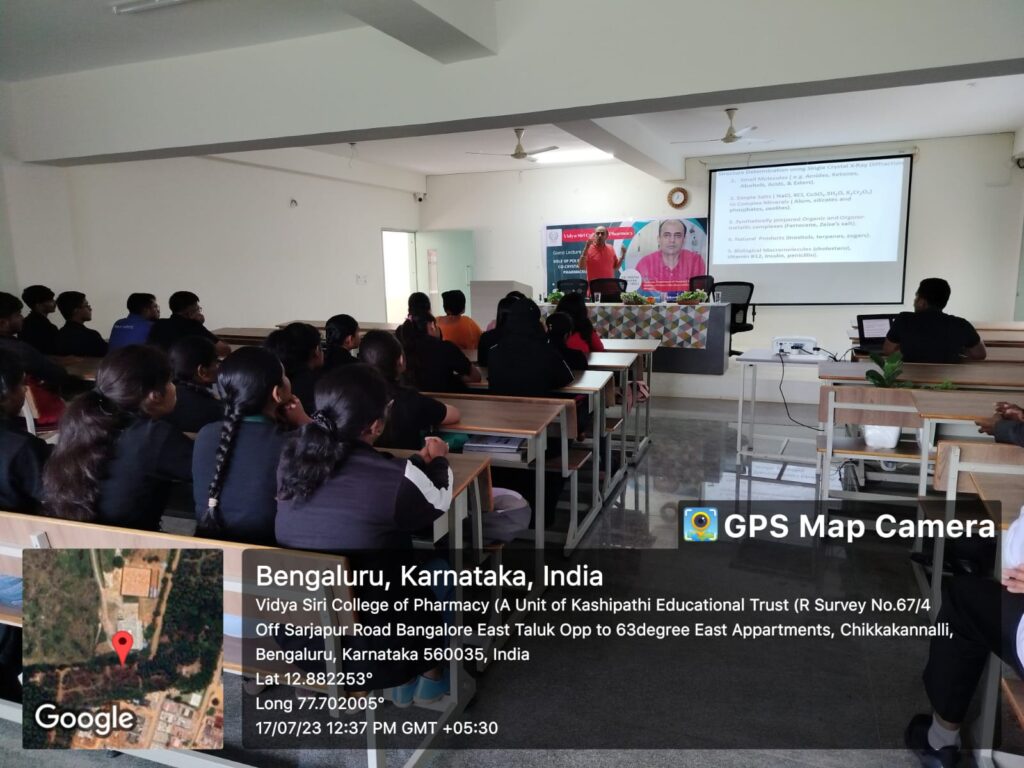 Motivational Collaboration: Dr. Deepak Chopra and Vidya Siri College of Pharmacy