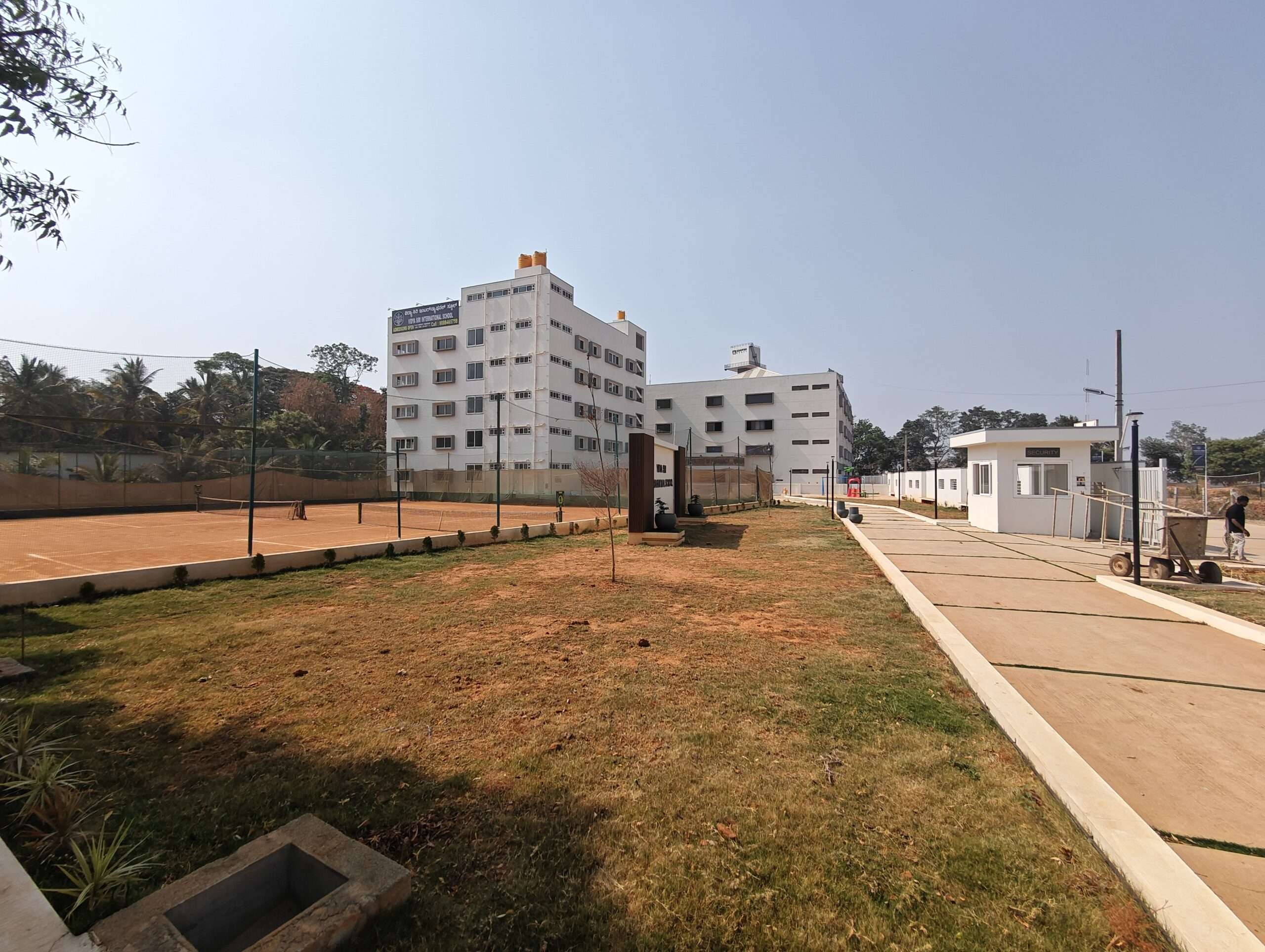 Pharmacy laboratory at Vidya Siri College with analytical instruments