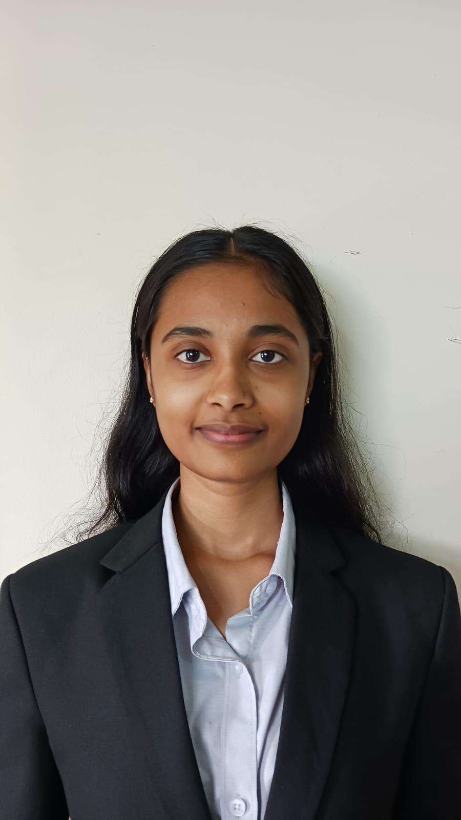 R Deeksha - I Sem Rank 1 VSCP